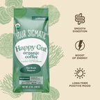Four Sigmatic Happy Gut Organic Ground Coffee Benefits