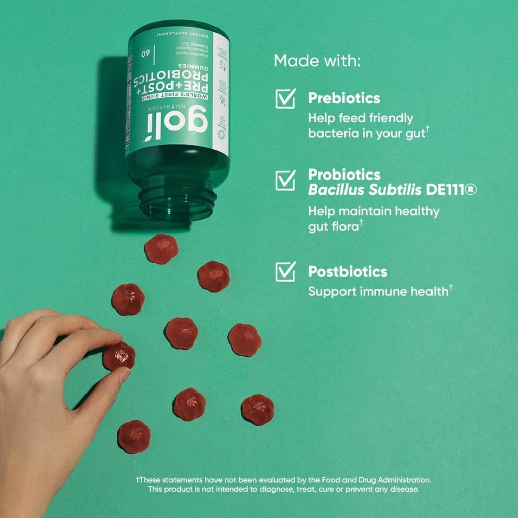 Goli® Probiotic+ Gummies