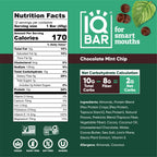 IQBAR® Chocolate Mint Chip Plant Protein Bar Case