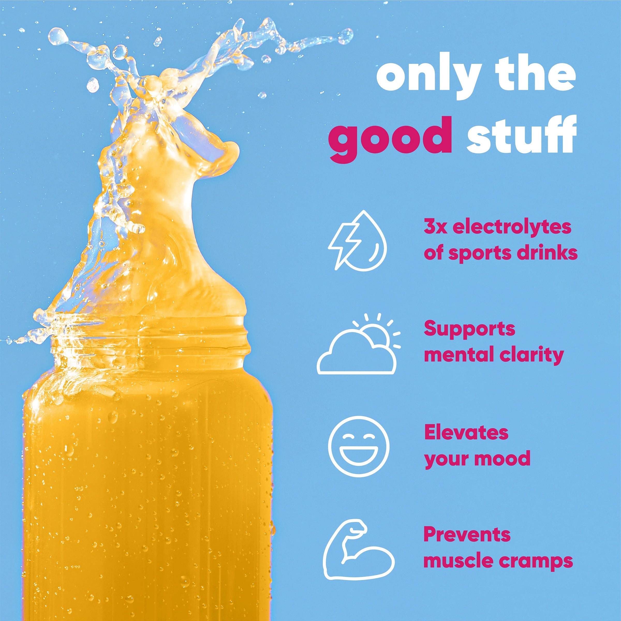Raspberry Lemonade Enhanced Hydration Mix